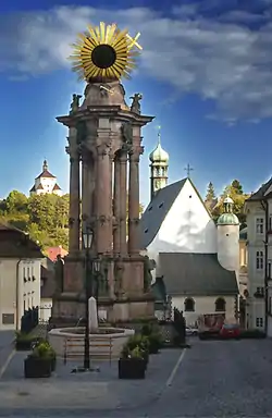 Trinity Square (Námestie svätej Trojice)          
 in Banská Štiavnica