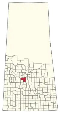 Location of the RM of Corman Park No. 344 in Saskatchewan