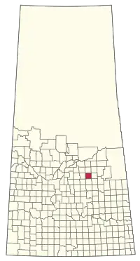 Location of the RM of Pleasantdale No. 398 in Saskatchewan