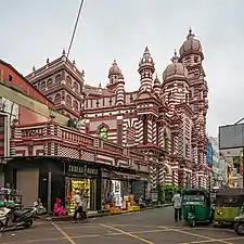 Jami Ul-Alfar Mosque in Colombo