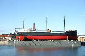 SS Robin September 2010, ready to leave Lowestoft