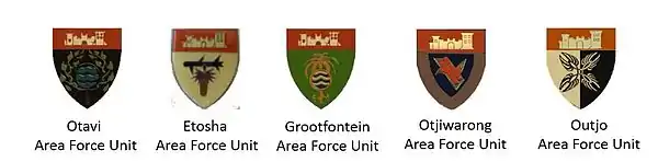 Etosha Command/Area Force Unit with SWATF sector 30 Area Force Units