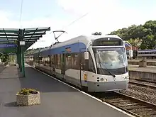 Tram train of the Saarbahn