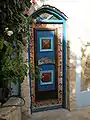 Doorway in Beit Castel gallery, Safed