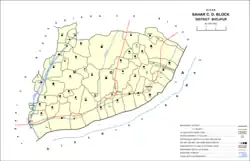 Map of Perhap (#755) in Sahar block