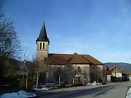 The church in Saint-André-de-Boëge