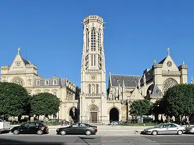 The belfry of Saint-Germain-l'Auxerrois (1858–63)