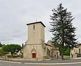 The church in Saint-Macoux