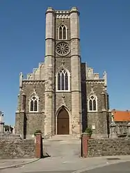 The church of Saint-Martin-Boulogne