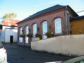 The town hall in Saint-Vaast-en-Chaussée