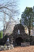 Grotto on convent grounds