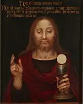 Fernando Yáñez de la Almedina, The Eucharistic Christ (c. 1525), Museo del Prado, Madrid.