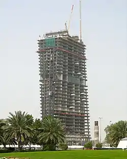 Under construction in March 2008