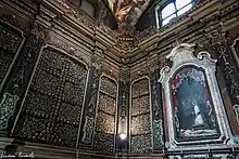 Inner view of the ossuary