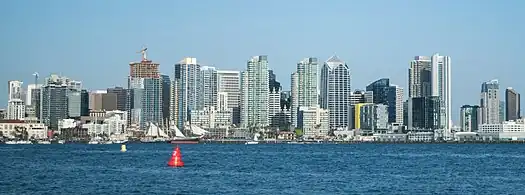 Skyline of San Diego