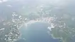 San Juan del Sur Bay, aerial view