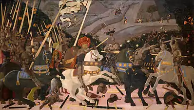 Paolo Uccello (1438–1440) The Battle of San Romano