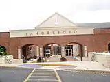 Sanderford Hall, the UMHB administration building