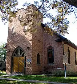 External view of Sandwich First Baptist Church