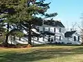 Sandy Point Farmhouse, Rear View, December 2009