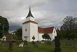 View of Sannidal Church