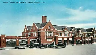 Atchison, Topeka and Santa Fe Passenger Depot, 555 E. Pikes Peak Avenue