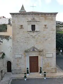 Façade of the sanctuary of Madonna of Miracles