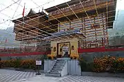 Inner courtyard of Bhimakali Temple