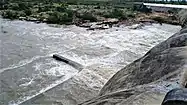 Top of the Front water view of dam