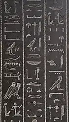 Sarcophagus inscribed for Ankhnesneferibre, Divine Adoratrice of AmunGod's Wife of Amun