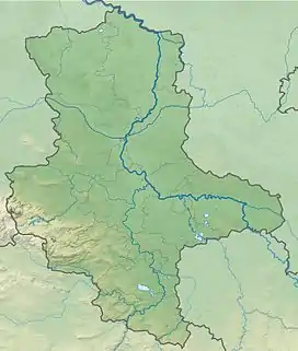 Flechtingen Hills is located in Saxony-Anhalt