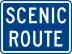 Scenic Route plate blue.svg