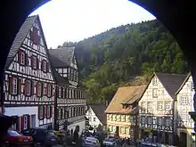 Marketplace in Schiltach (Black Forest)