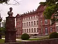 A view from the south-east. The bust is of King Maximilian I