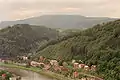 Děčínský Sněžník seen from Děčín