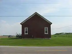 Former school west of Waynesfield