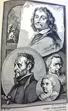 V1 plate G, p 128 Korn. Poelenburg. Dan. Segers. J. Torentius. P. Valk.