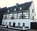 A half timbered house in Schroufstraße, Brand