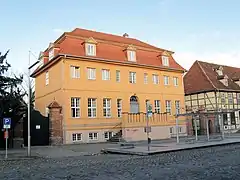 Neustädtisches Rathaus, former Schelfstadt town hall at Schelfmarkt