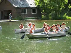 Scouts at Camp Tracy