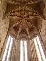 The choir's ceiling