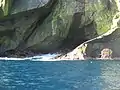 A sea cave off Boreray