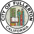 Official seal of Fullerton, California