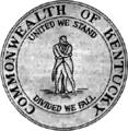 Seal of Kentucky (1793–1812)