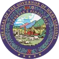 Seal of the governor of West Virginia