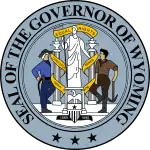 Seal of the governor of Wyoming