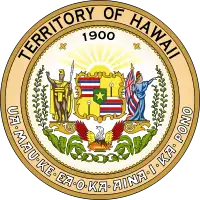 Seal of the Territory of Hawaii (1898–1959)