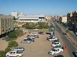 Sebha Bank from Kazem hotel (2010)