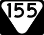 State Route 155 marker