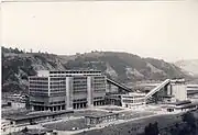 Coal preparation plant in Coroiești (c.1960)